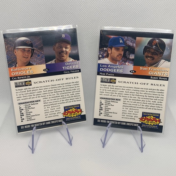 MLB Baseball 1994 Topps Upper Deck 10 Cards Bonds McGwire Gooden Sheffield Nice! - Picture 2 of 6